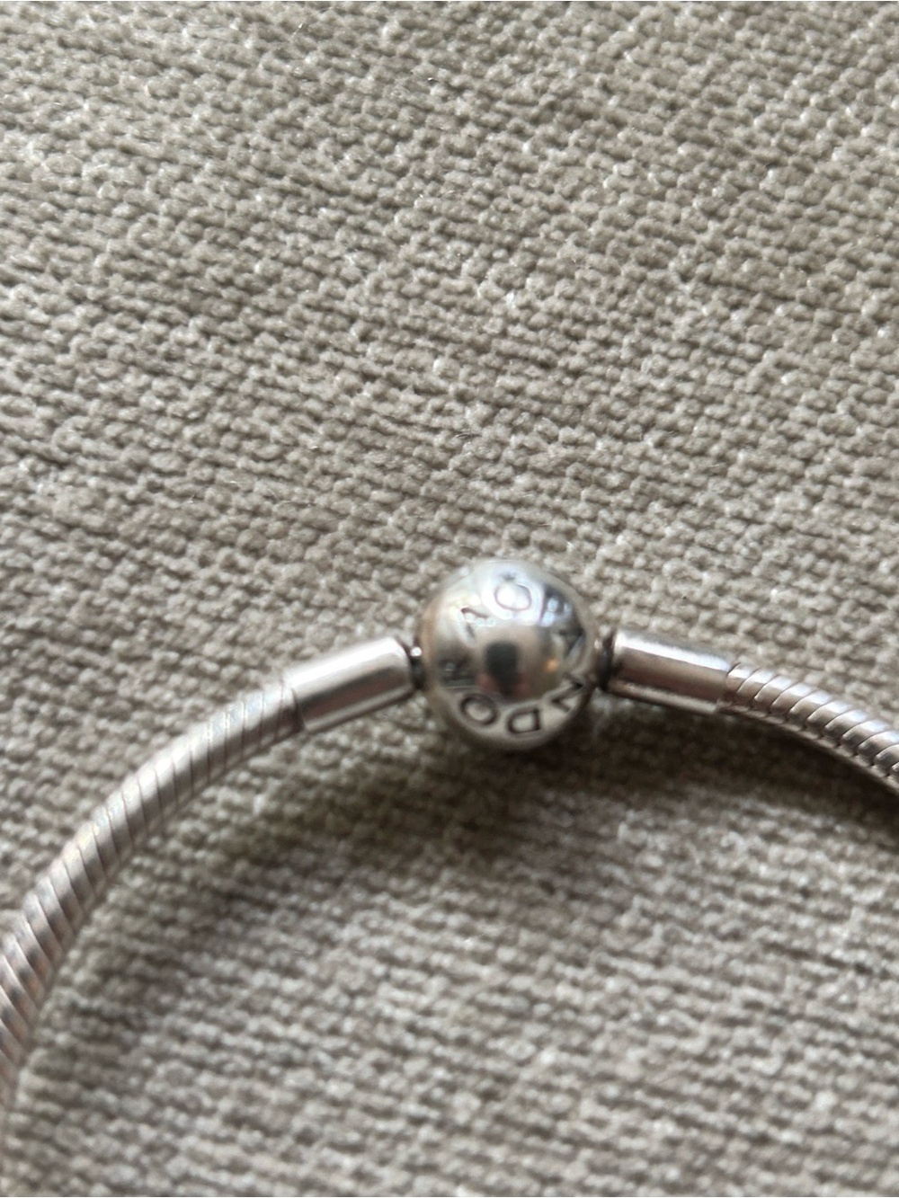 Pandora Sterling Silver Charm Bracelet w/ Eiffel Tower, Shoe & Pavé Charms - Picture 6 of 7